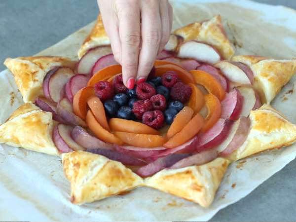 Meyveli yıldız tart - Hazırlık adım 4