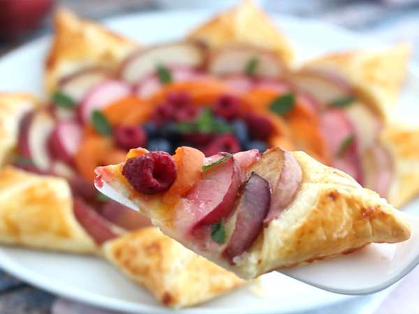 Meyveli yıldız tart - Hazırlık adım 5