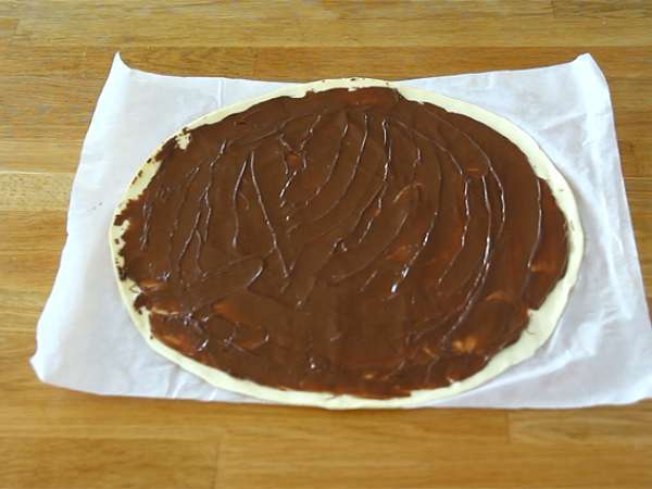 Milföy hamuru palmiers - Hazırlık adım 1