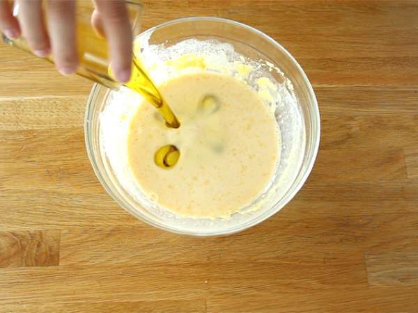 Hızlı ton balıklı kek - Hazırlık adım 1