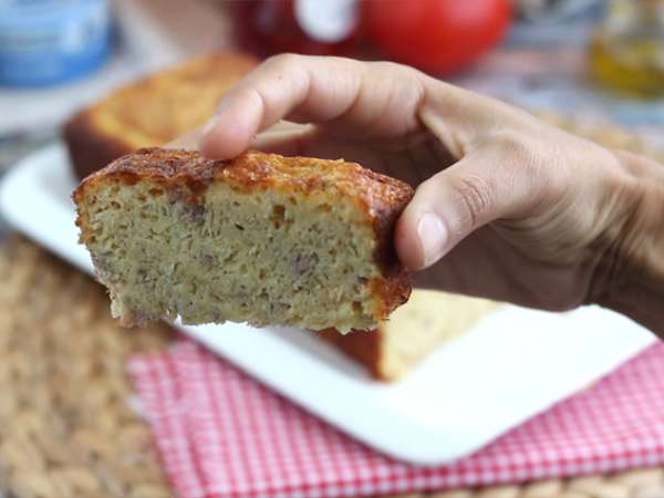 Hızlı ton balıklı kek - Hazırlık adım 4