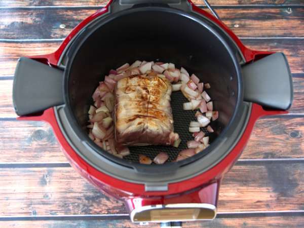 Domuz rostosu, Cookeo tarifi - Hazırlık adım 3