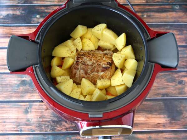 Domuz rostosu, Cookeo tarifi - Hazırlık adım 4