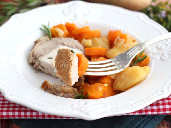 Domuz rostosu, Cookeo tarifi - Hazırlık adım 6