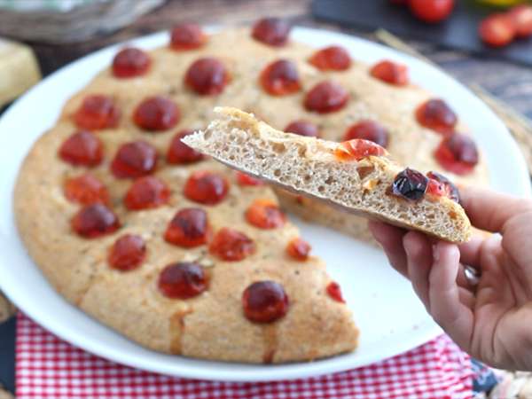 Çeri domatesli focaccia - Hazırlık adım 6