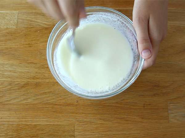 Kırmızı kadife kek - Hazırlık adım 1