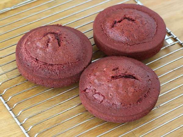 Kırmızı kadife kek - Hazırlık adım 6