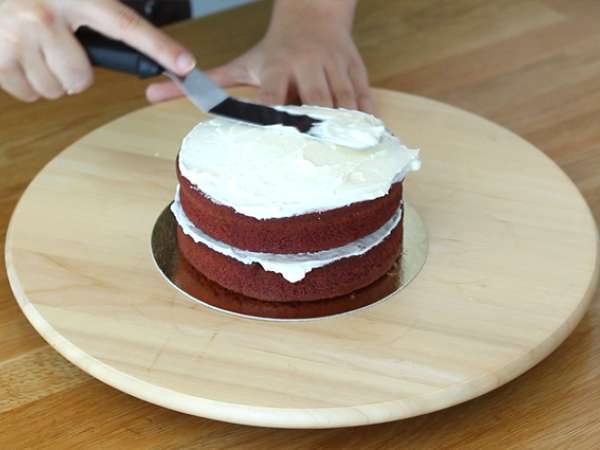 Kırmızı kadife kek - Hazırlık adım 10