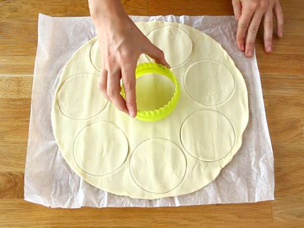 Mumya pizza milföy hamuru - Hazırlık adım 1