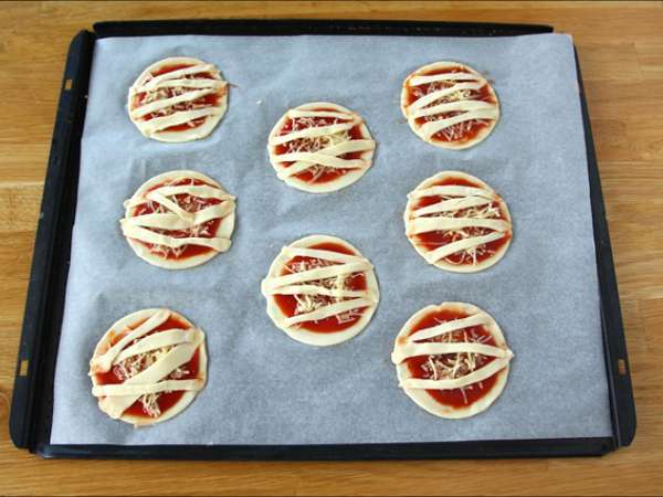 Mumya pizza milföy hamuru - Hazırlık adım 4