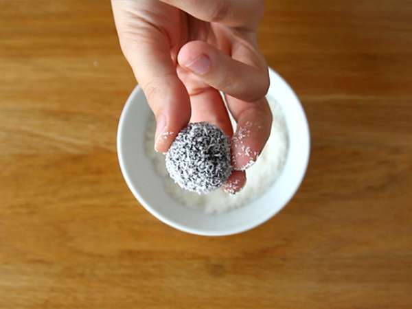 Çikolata kaplı trüfler - Hazırlık adım 5