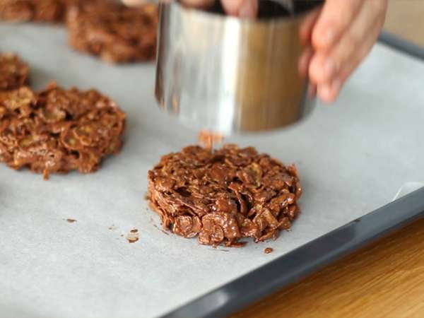 Pembe kum kekleri Noel ren geyiği - Hazırlık adım 2