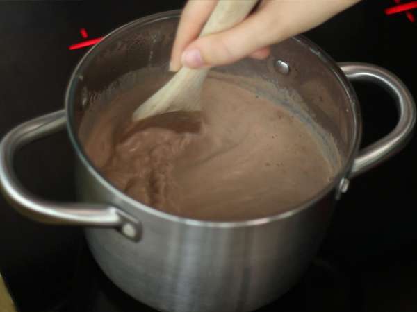 Bitter ve beyaz çikolatalı sütlaç seti - Hazırlık adım 5