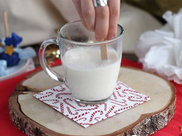 Sıcak çikolata lolipopları: beyaz çikolata + speculoos - Hazırlık adım 5