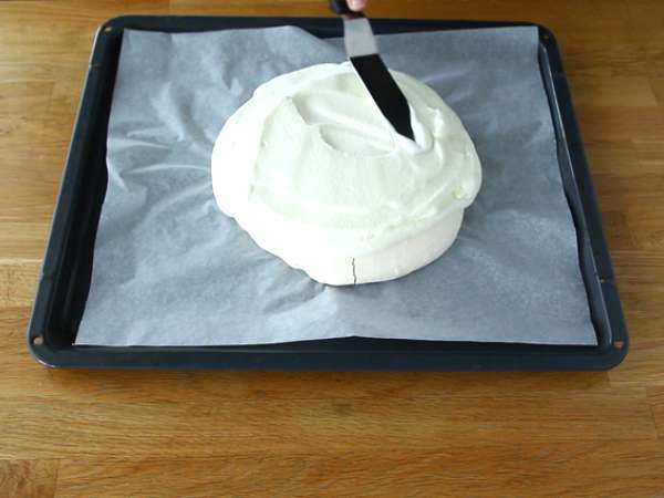 Kolay egzotik meyveli pavlova - Hazırlık adım 4