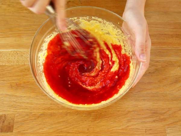 Frangipane ahududu fıstıklı galette des rois - Hazırlık adım 3