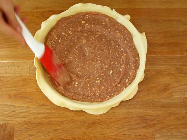 Frangipane ahududu fıstıklı galette des rois - Hazırlık adım 4