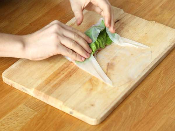 Çin böreği - marine edilmiş sığır eti - Hazırlık adım 6