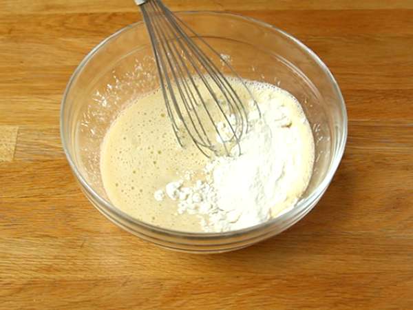 Bira ile gözleme hamuru - Hazırlık adım 2