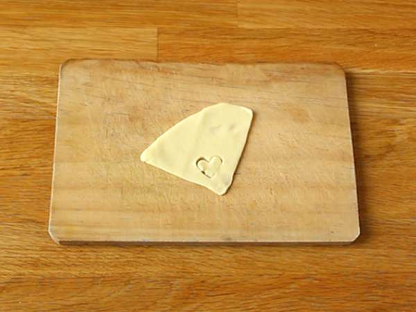 Sevgililer Günü için kurabiye sevgi zarfları - Hazırlık adım 2