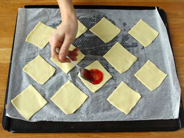 Sevgililer Günü için kurabiye sevgi zarfları - Hazırlık adım 3