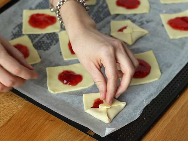 Sevgililer Günü için kurabiye sevgi zarfları - Hazırlık adım 4