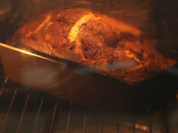 Badem sırlı mermer pandispanya - Hazırlık adım 4