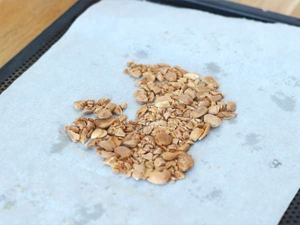 Badem sırlı mermer pandispanya - Hazırlık adım 8