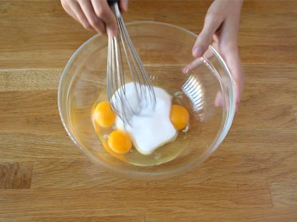 Tereyağsız Brownie - Hazırlık adım 1