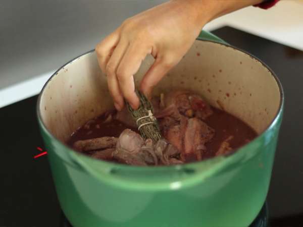 Coq au vin - Hazırlık adım 3