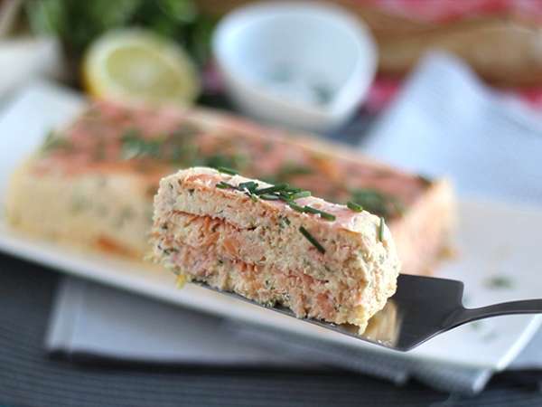 Taze somon ve somon füme terrine - Hazırlık adım 5