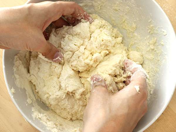 Ekspres ekmek, maya yok, yoğurma yok, dinlenme süresi yok - Hazırlık adım 3