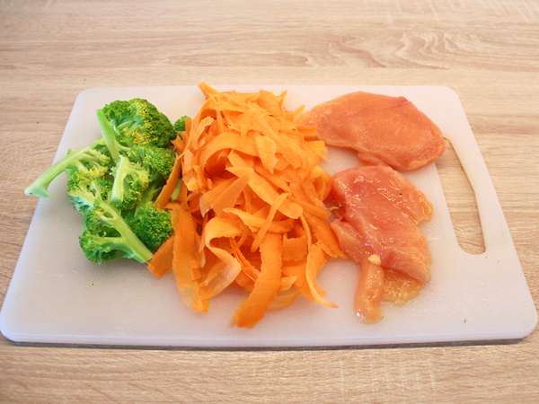 Dürüm içinde tavuk (kolay ve sağlıklı) - Hazırlık adım 1