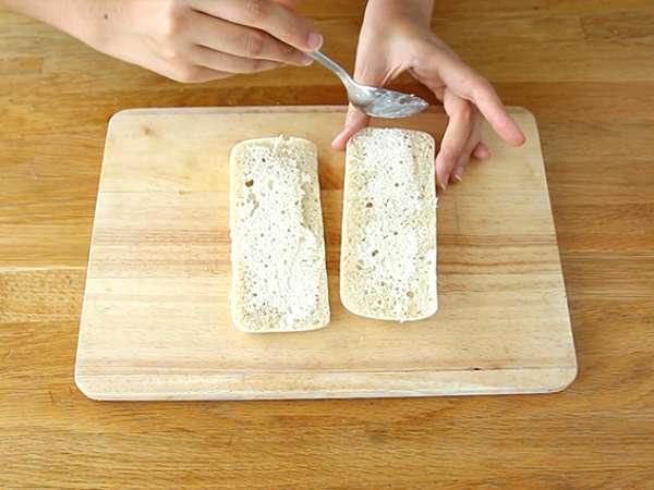 Raclette Panini - Hazırlık adım 2