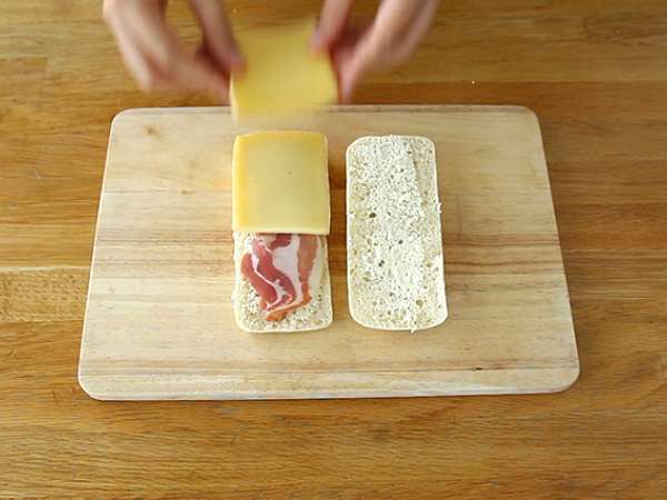 Raclette Panini - Hazırlık adım 3