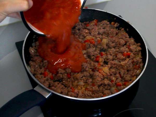 Sloppy Joes Burger - Hazırlık adım 3