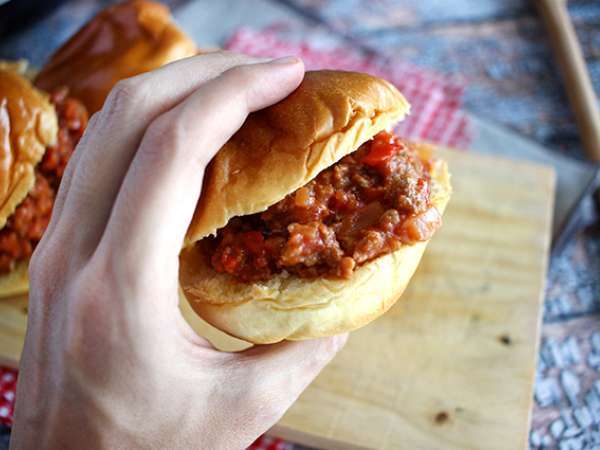 Sloppy Joes Burger - Hazırlık adım 6