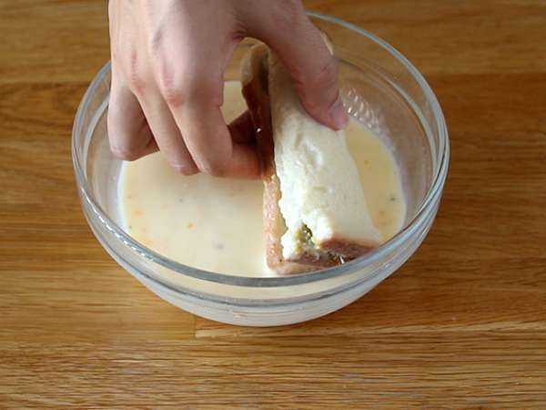 Pestolu tuzlu Fransız tostu - Hazırlık adım 3