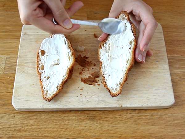 Jambonlu ve peynirli kruvasanlar - Hazırlık adım 1