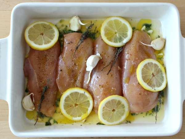 Fırında limonlu tavuk - Hazırlık adım 4