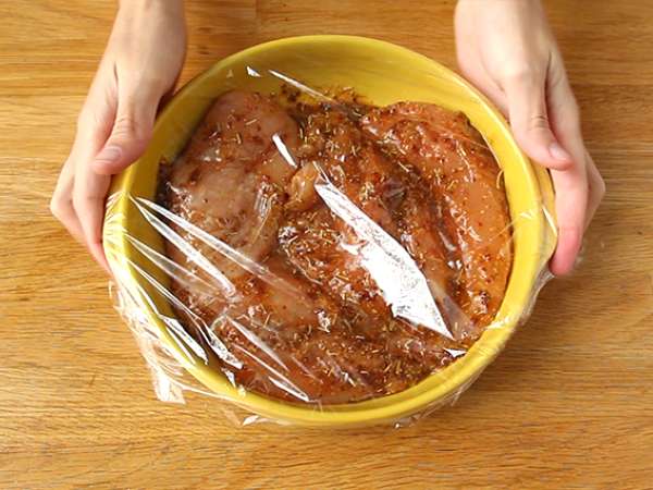 Ballı ve hardallı fırında tavuk - Hazırlık adım 3