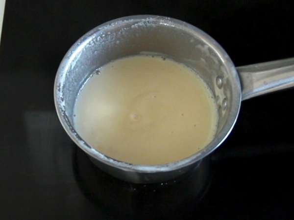 Kolay ev yapımı yoğunlaştırılmış süt - Hazırlık adım 3