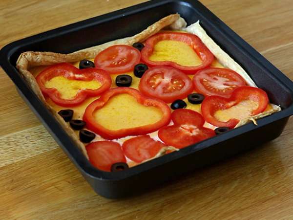 Bahar havuçlu kiş - Hazırlık adım 5