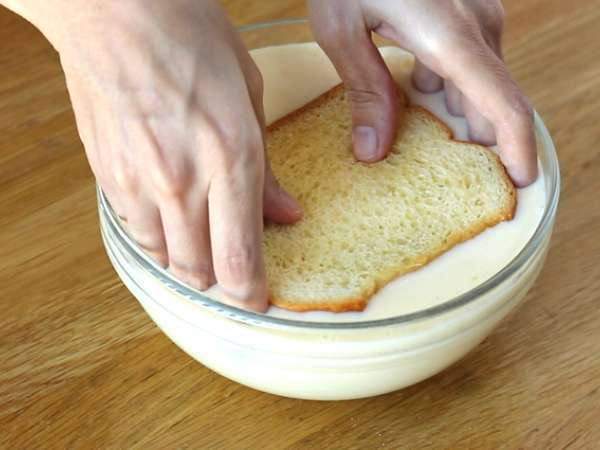 Fıstık ezmeli ve jöleli Fransız tostu - Hazırlık adım 3