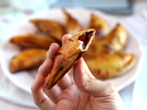 Reçelli tatlı hamur işleri - Hazırlık adım 9