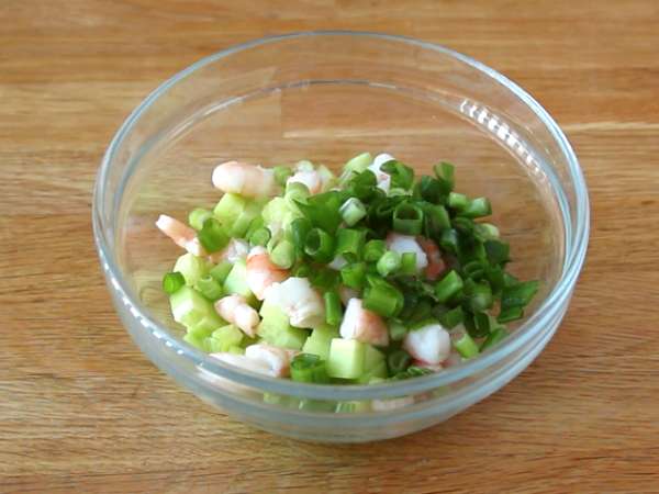 Karidesli brioche sandviç (karidesli rulo) - Hazırlık adım 2