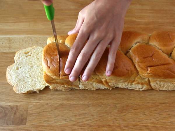 Karidesli brioche sandviç (karidesli rulo) - Hazırlık adım 4