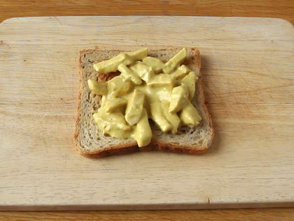 Körili Tavuklu Sandviç - Hazırlık adım 3