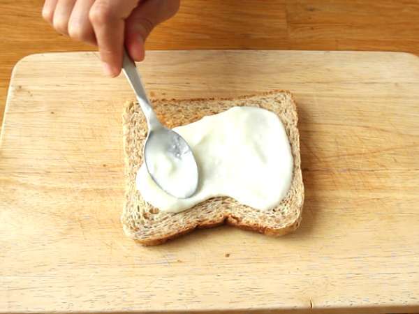 Vejetaryen sandviç kulübü - Hazırlık adım 2