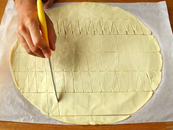 Mini kruvasan gevrekleri - Hazırlık adım 2